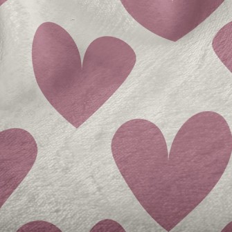 Popular Cute Big Heart Minky