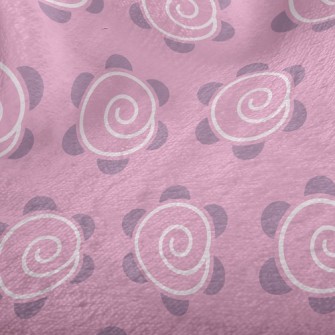 Swirl Dot Florets Minky