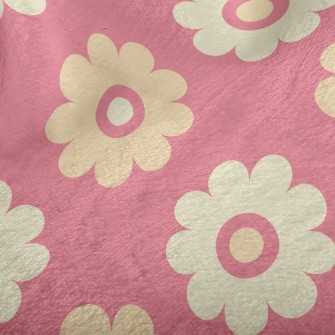 Small Round Flower Minky