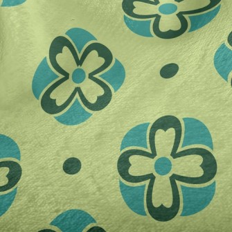 Gradient Deformation Floral Minky