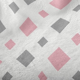 Pink Size Square Minky