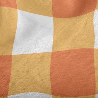 Sunshine Plaid Minky