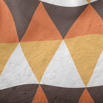 Four Color Mosaic Rhombus Minky