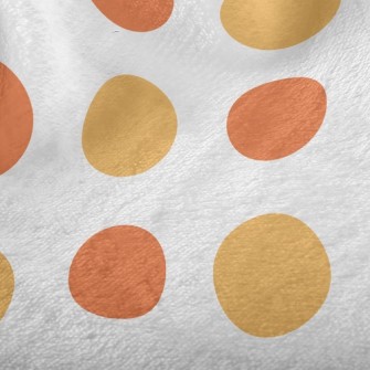 Two-Color Vibrant Dots Minky