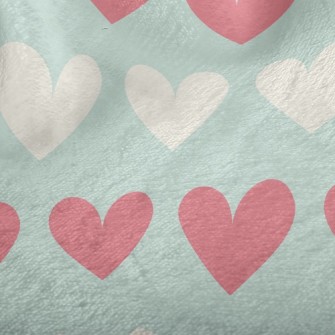 Pastel Bicolor Heart Minky