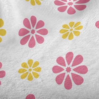 Two-Color Sweet Small Floral Minky