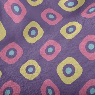 Two-Color Square With Dots Minky