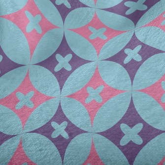 Cross Circle Combination Minky