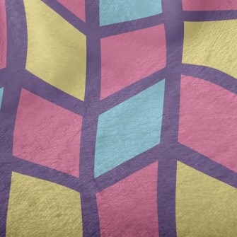 Colorful Mosaic Waves Minky