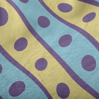 Polka Dot Lines Minky