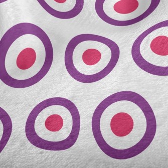 Empty Dot Circle Minky