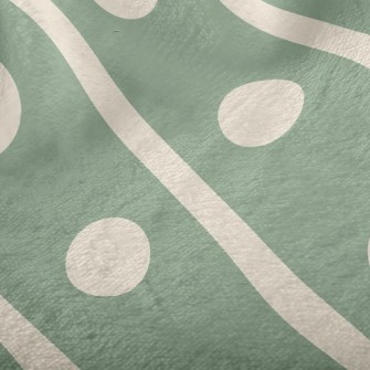 Polka Dot Twill Minky