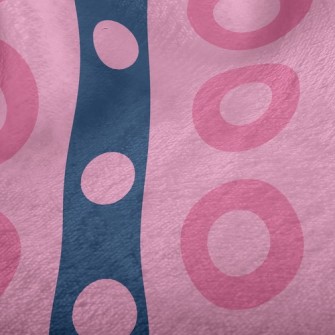 Strips Of Dots Minky