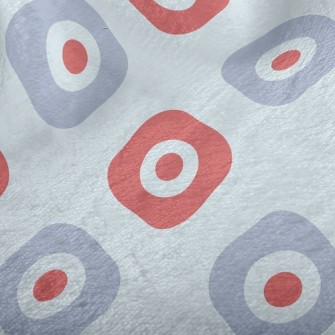 Square Wrapped Dots Minky