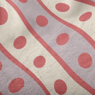 Polka Dot Twill Minky
