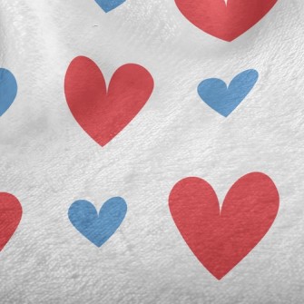 Lively Two-Color Love Minky