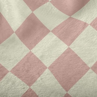 Checkerboard Rhombus Minky