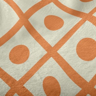 Round Dots Squares Minky