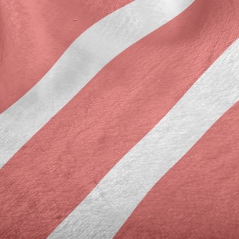 Diagonal Stripes Minky