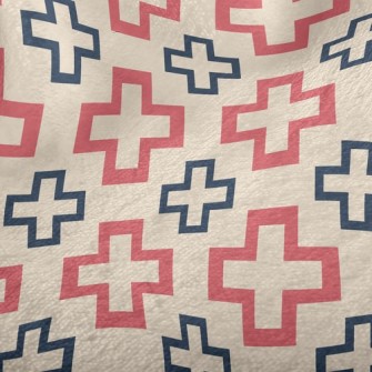 Basket Empty Cross Minky