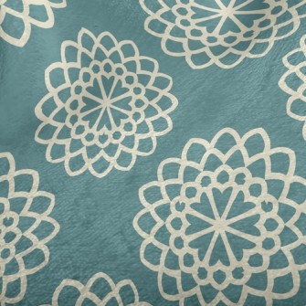 Gorgeous Coil Flowers Minky