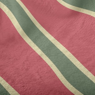 Christmas Feeling Stripes Minky