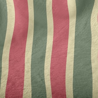 Christmas Straight Stripes Minky
