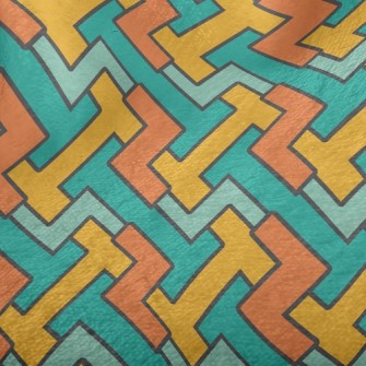 Psychedelic Hose Connections Minky