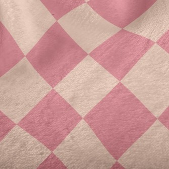 Checkerboard Rhombus Minky