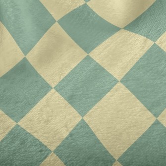 Checkerboard Rhombus Minky