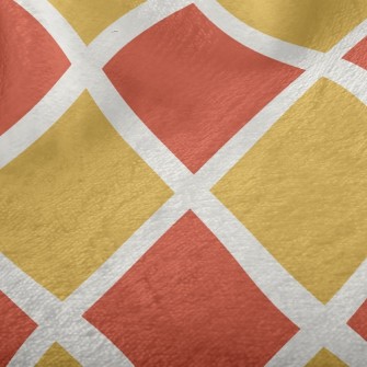Two-Color Checkerboard Rhombus Minky