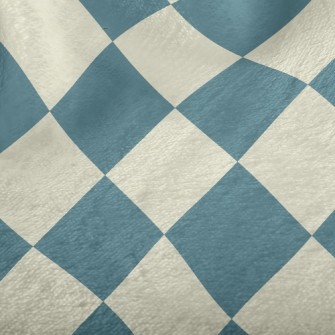 Checkerboard Rhombus Minky