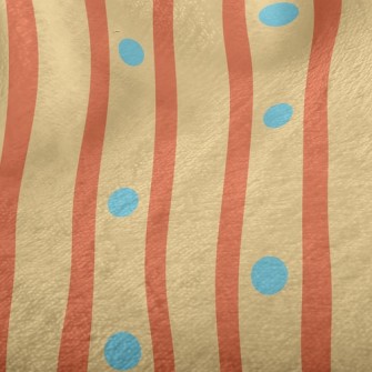 Dotted Lines Minky