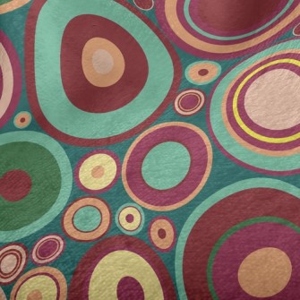 Overlapping Dots Minky