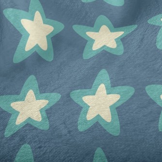 Two-Color Stacked Stars Minky