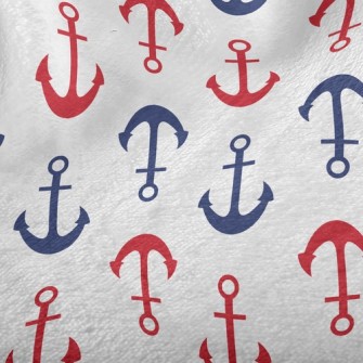 Upside Down Anchor Minky