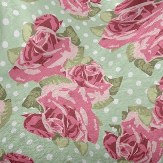Atmospheric Rose Garden Minky