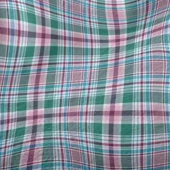 Contrasting Classic Check Minky