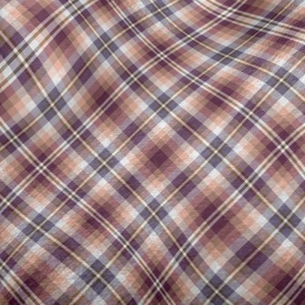 Multi-Level Plaid Minky