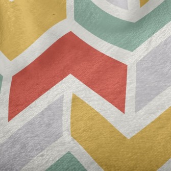 Mosaic Brick Waves Minky