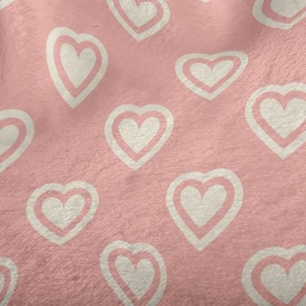 Mini Double Heart Minky