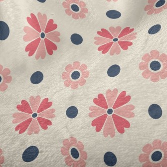 Pink Cosmos Minky