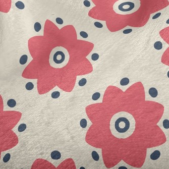 Lively Little Flowers Minky