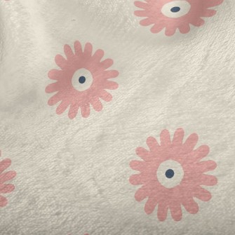 Simple Flowers Minky