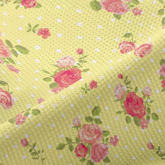 Cute Little Rose Piqué