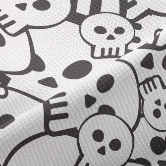 Funny Skull Piqué