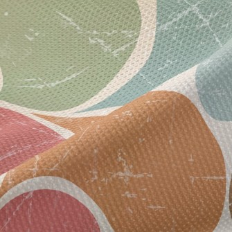 Vintage Abstract Illustration Piqué