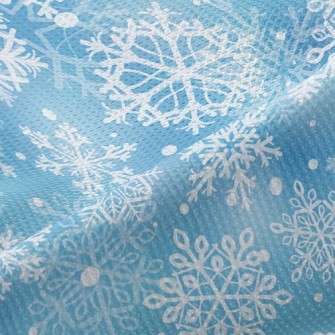 Snowflakes Piqué