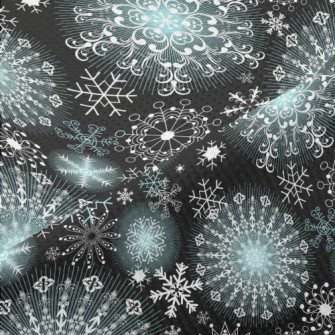 Snowflakes Piqué