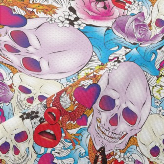 Fancy Skull Piqué